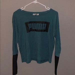 puma long sleeve t-shirt